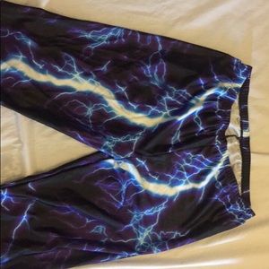 Lightning leggings alternative gothic (new)